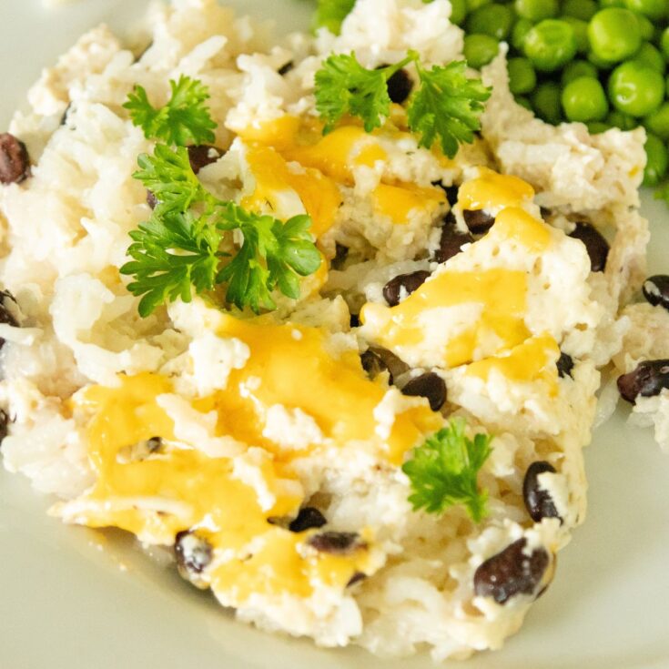 thumbnail image for chicken rice casserole