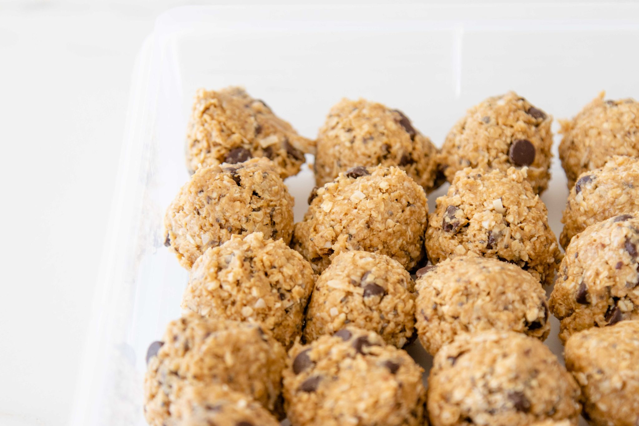 Easy No Bake Protein Balls (with Rice Krispies) - Small Town Scratch