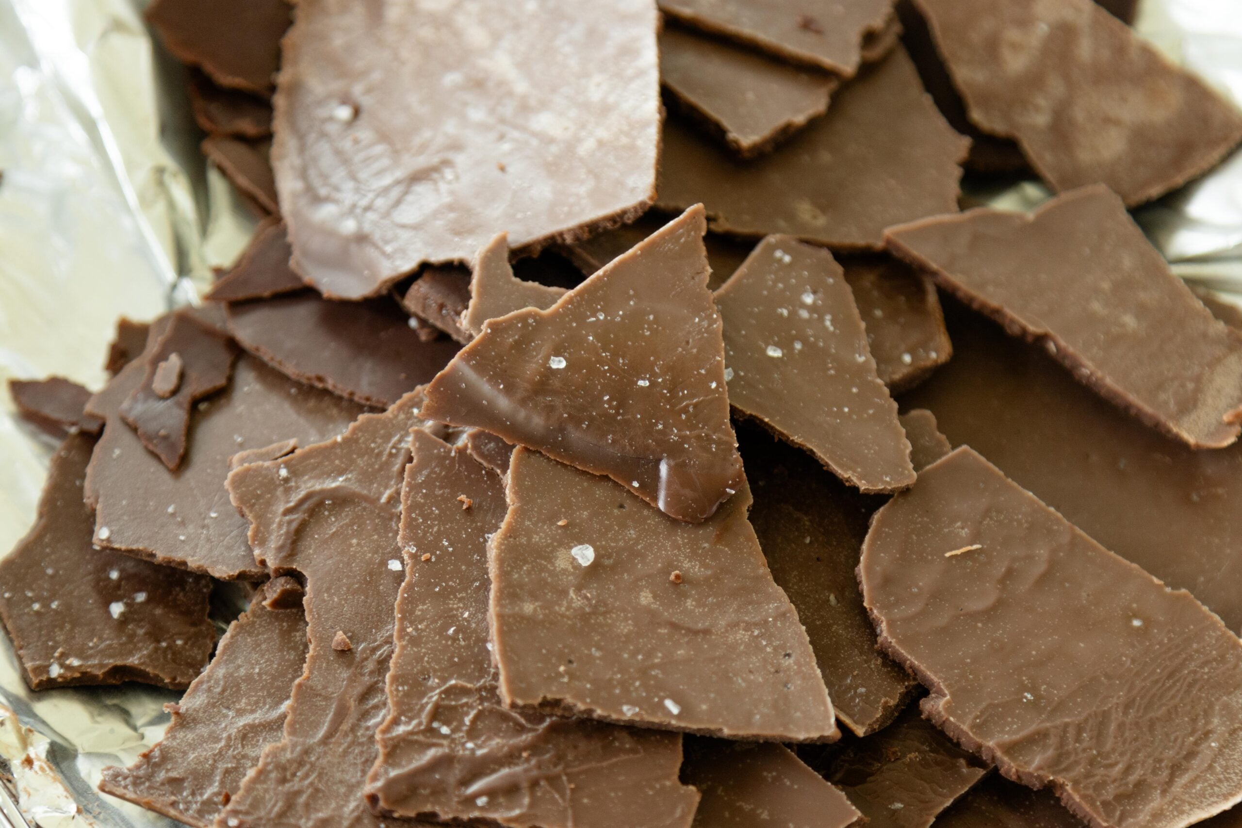 chocolate bark pieces