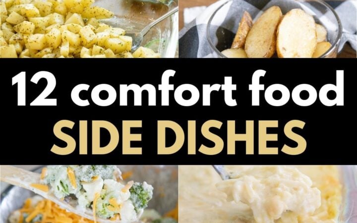 12 comfort food side dish recipes pin image
