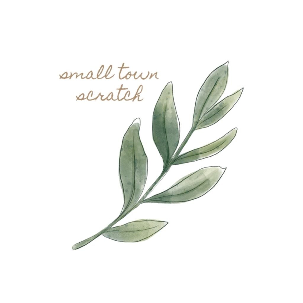 small town scratch logo