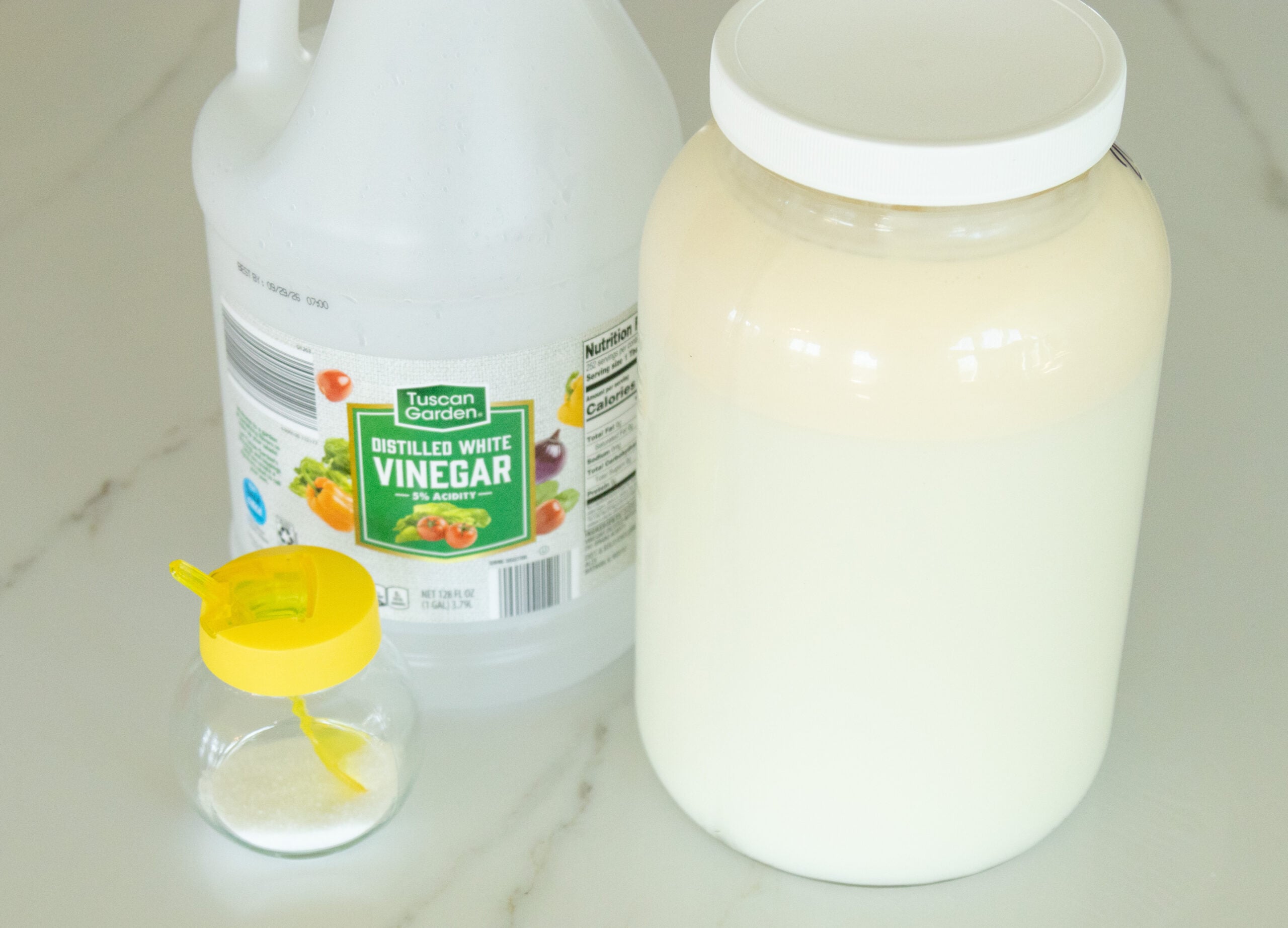 ingredients for cottage cheese