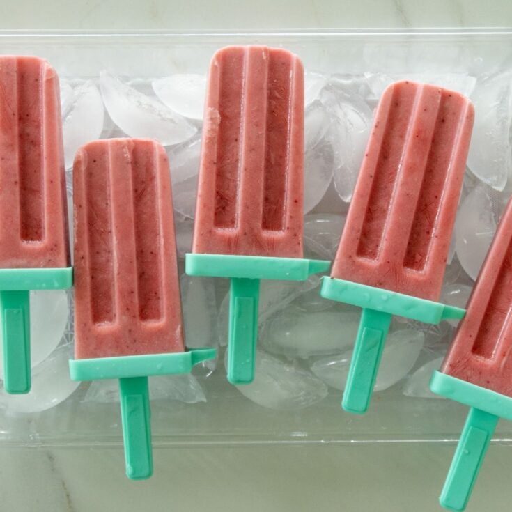 thumbnail image for strawberry yogurt popsicle recipe