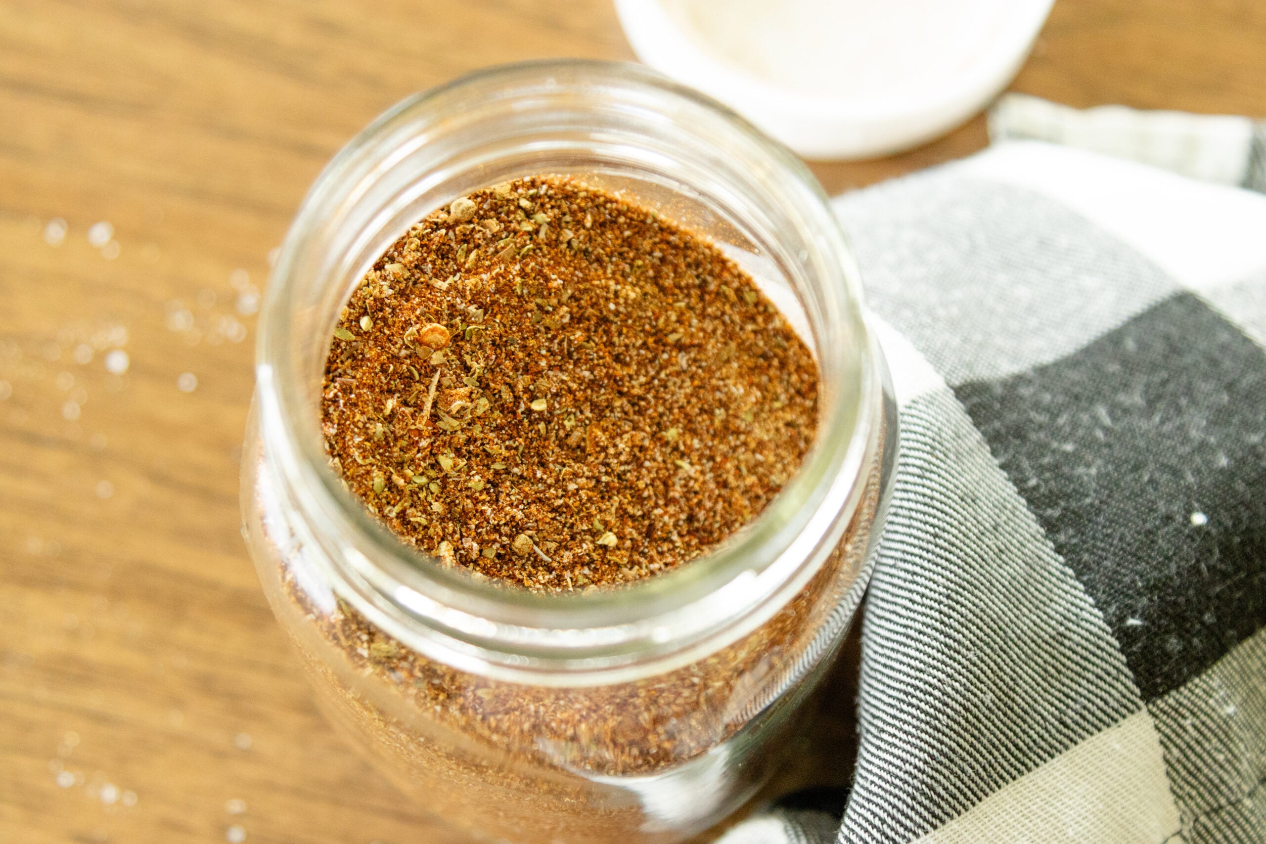 close-up look at the taco seasoning