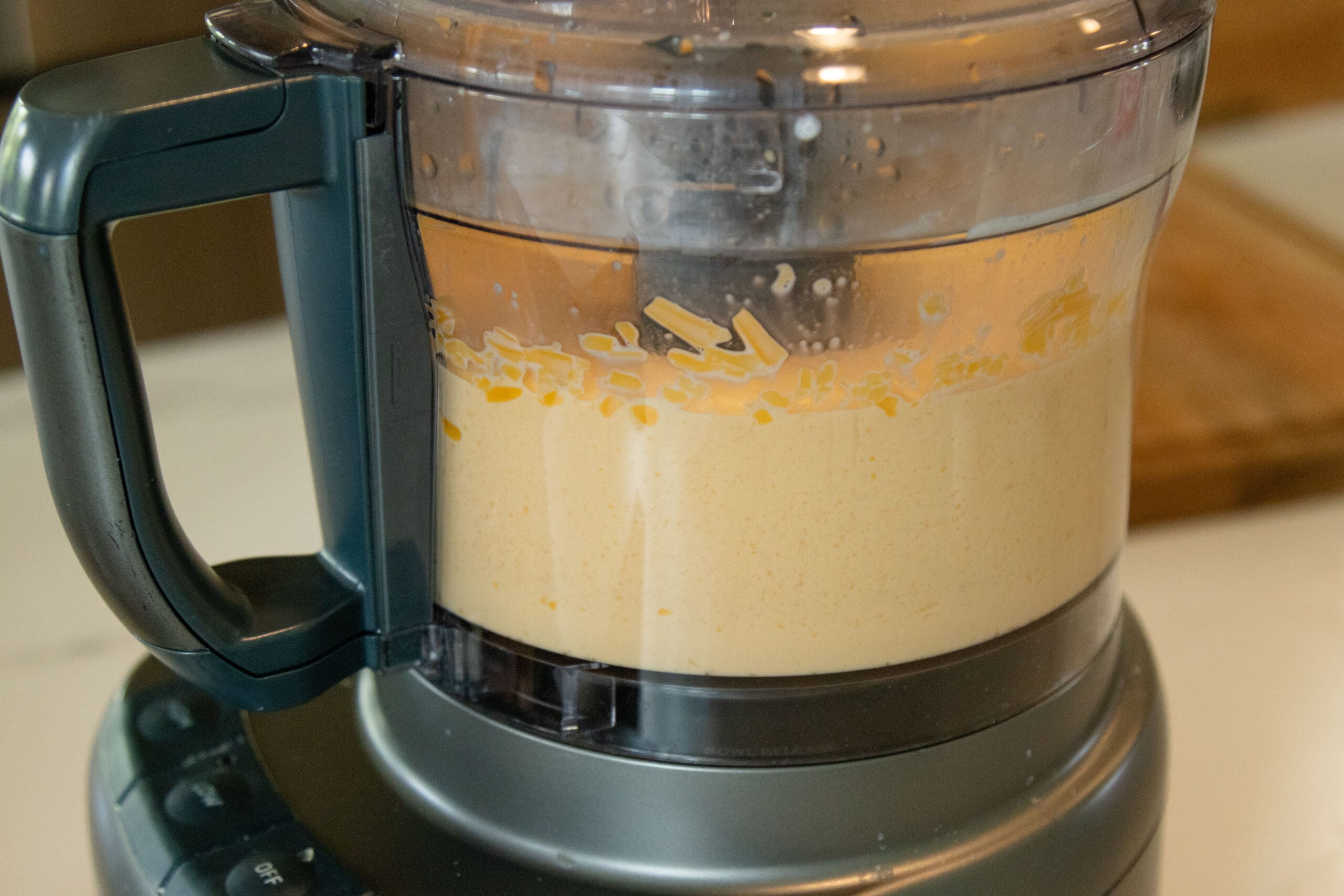 processing the velveeta cheese